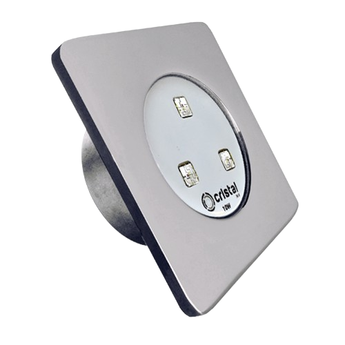 Luminária Refletor Mini Quadra [CristalLed]